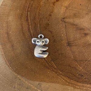 RETIRED James Avery Koala Charm, Sterling Silver